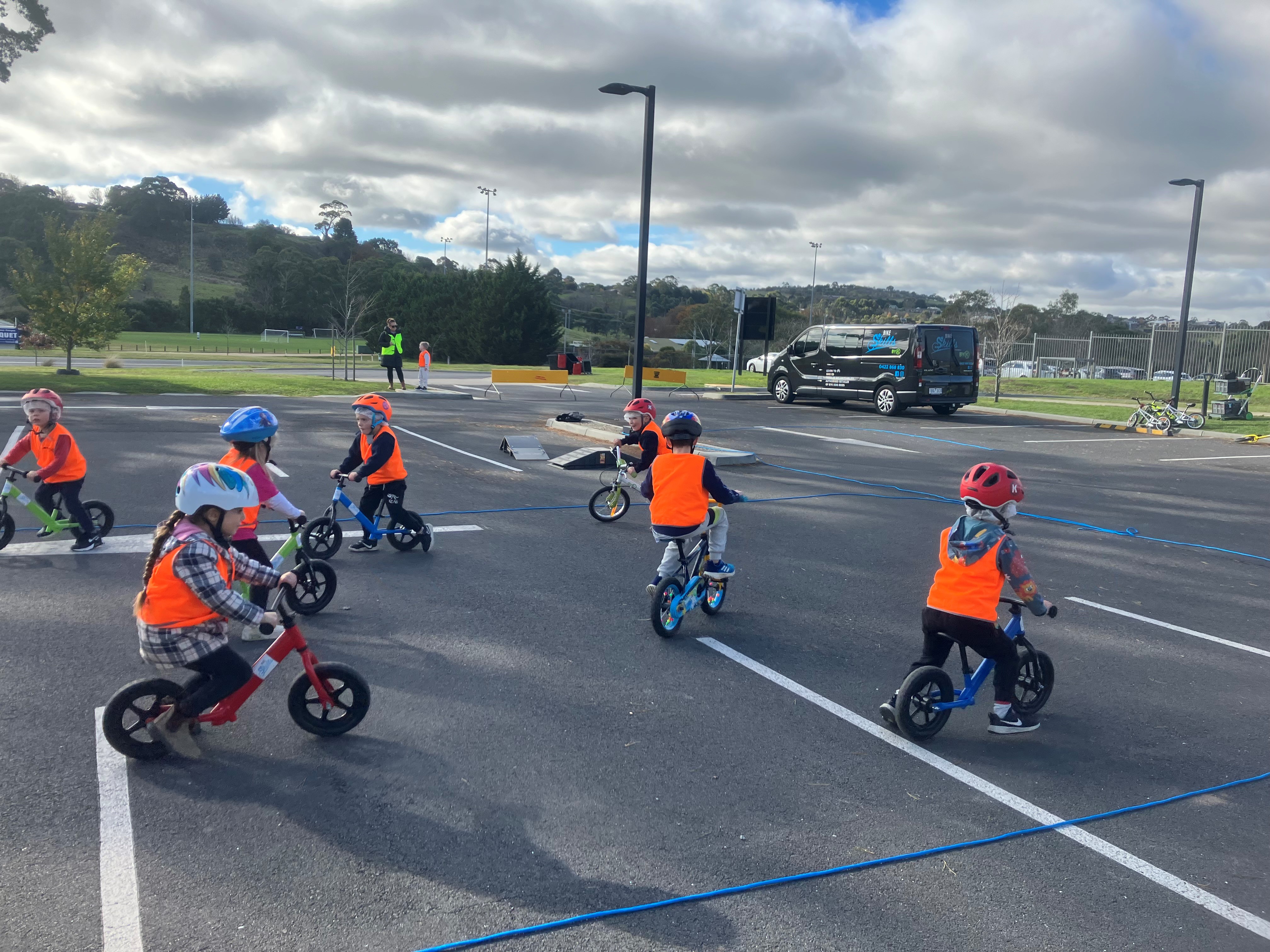 Manna Gum kinder bike skills