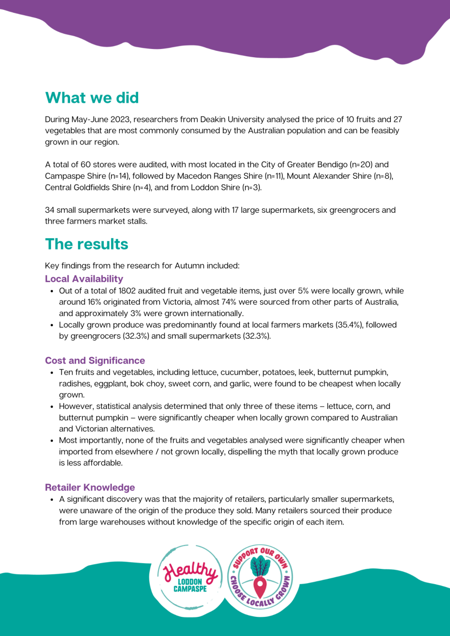 HLC Autumn Local Produce Research overview Page 2