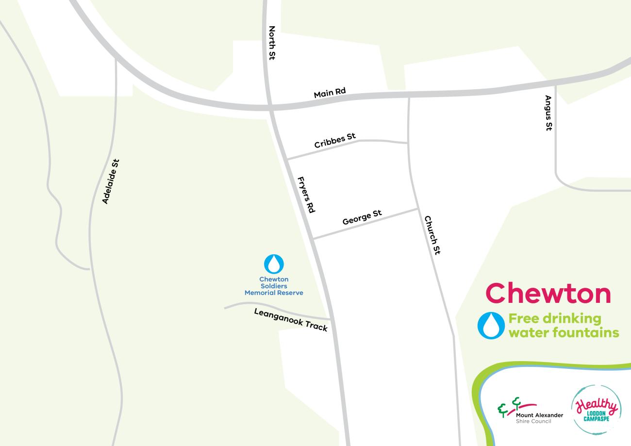 CHEWTON_HLC Drinking water fountain location map