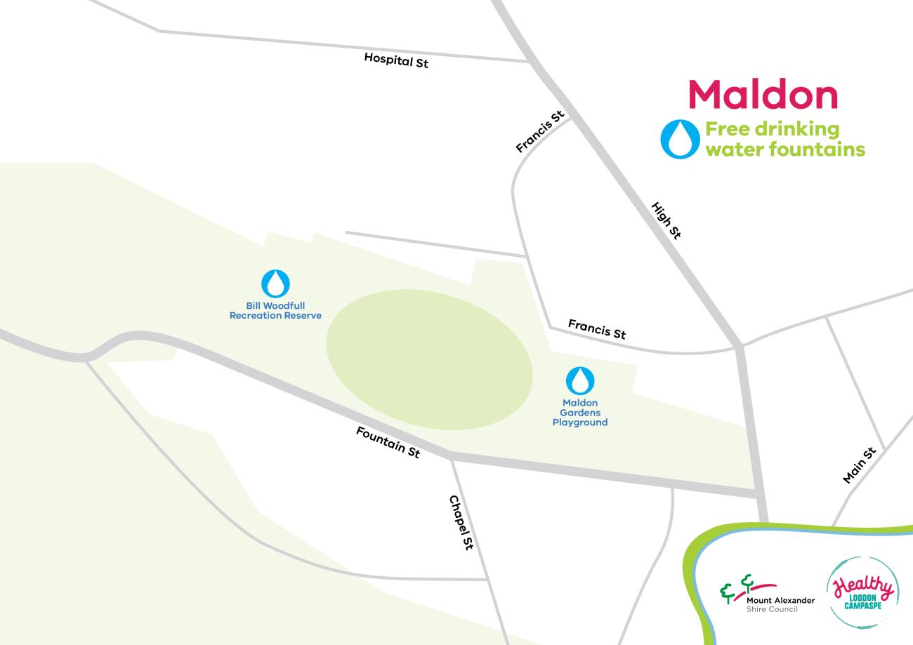 MALDON_HLC Drinking water fountain location map