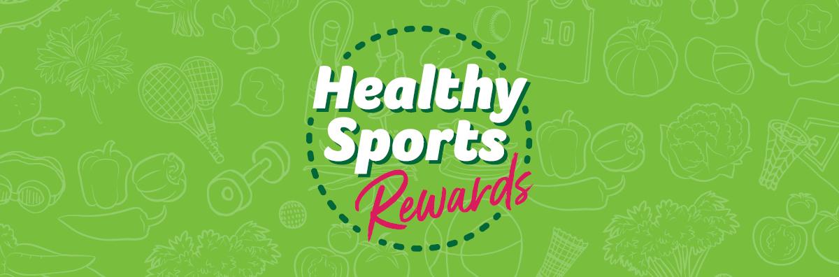 Healthy Sports Rewards banner